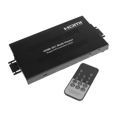Bematik - Conmutador De Vídeo Hdmi 4x1 Con Multipantalla Simultánea Yr06100 Bematik - Conmutador De Vídeo Hdmi 4x1 Con Multipantalla Simultánea Yr06100