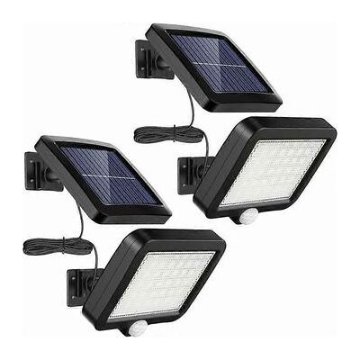 YAEFDD Paquete De 56 Luces Solares Led Para Exteriores Con Sensor De Movimiento Ip65, Resistente Al Agua, Ángulo De Iluminación De 120, Luz De Pared Para YAEFDD Paquete De 56 Luces Solares Led Para Exteriores Con Sensor De Movimiento Ip65, Resistente Al Agua, Ángulo De Iluminación De 120, Luz De Pared Para