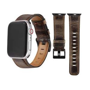 VEANXIN Bracelete Classic Vintage Em Pele Ecológico Apple Watch Series 5 40mm Café VEANXIN Bracelete Classic Vintage Em Pele Ecológico Apple Watch Series 5 40mm Café