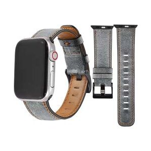 VEANXIN Bracelete Classic Vintage Em Pele Ecológico Apple Watch Ultra 49mm Gris VEANXIN Bracelete Classic Vintage Em Pele Ecológico Apple Watch Ultra 49mm Gris