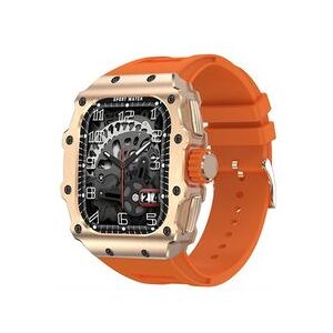 FENGWEN Reloj Inteligente Con Llamadas Bluetooth, Pantalla Amoled De 1,95 Pulgadas, Monitorización De Frecuencia Cardíaca Y Presión Arterial, Color Naranja FENGWEN Reloj Inteligente Con Llamadas Bluetooth, Pantalla Amoled De 1,95 Pulgadas, Monitorización De Frecuencia Cardíaca Y Presión Arterial, Color Naranja