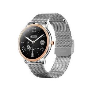 FENGWEN Smartwatch Con Modo Multideporte, 30 Días De Autonomía, Ip67, Resistente Al Agua, Color Plateado FENGWEN Smartwatch Con Modo Multideporte, 30 Días De Autonomía, Ip67, Resistente Al Agua, Color Plateado