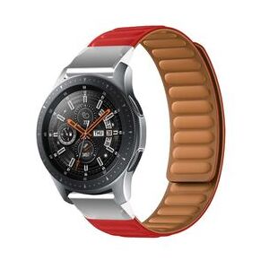 VEANXIN Bracelete Pulsera Magnética De Forte Conexão Para Samsung Galaxy Watch Bluetooth 45mm Vermelho VEANXIN Bracelete Pulsera Magnética De Forte Conexão Para Samsung Galaxy Watch Bluetooth 45mm Vermelho