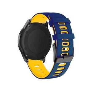 VEANXIN Bracelete Pioneer Para Samsung Galaxy Watch 3 Bluetooth 41mm Azul E Amarelo VEANXIN Bracelete Pioneer Para Samsung Galaxy Watch 3 Bluetooth 41mm Azul E Amarelo