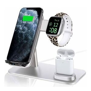 Veanxin Wc6051111 Cargador Inalámbrico Plata Veanxin Wc6051111 Cargador Inalámbrico Plata