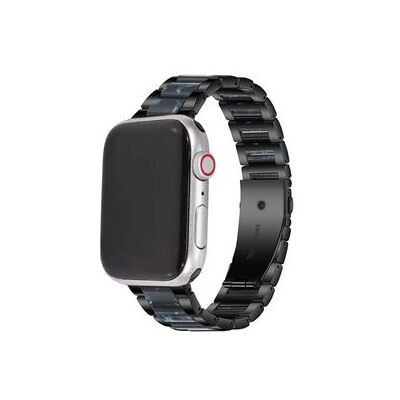 VEANXIN Bracelete Acero Inoxidable + Resina Safira Para Apple Watch Series 8 41mm VEANXIN Bracelete Acero Inoxidable + Resina Safira Para Apple Watch Series 8 41mm