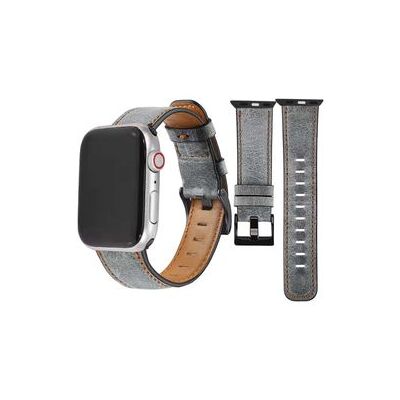 VEANXIN Bracelete Classic Vintage Em Pele Ecológico Apple Watch Series 3 42mm Gris VEANXIN Bracelete Classic Vintage Em Pele Ecológico Apple Watch Series 3 42mm Gris