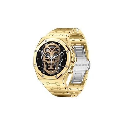 FENGWEN Smartwatch Empresarial Con Llamadas Bluetooth, Pantalla Grande, Monitorización De Oxígeno En Sangre, Sueño Y Salud, Dorado FENGWEN Smartwatch Empresarial Con Llamadas Bluetooth, Pantalla Grande, Monitorización De Oxígeno En Sangre, Sueño Y Salud, Dorado