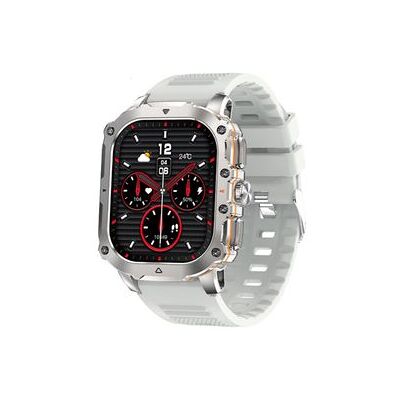 FENGWEN Reloj Inteligente Con Bluetooth, Monitorización De La Frecuencia Cardíaca, Oxígeno En Sangre Y Sueño, Para Uso En Exteriores. Gris. FENGWEN Reloj Inteligente Con Bluetooth, Monitorización De La Frecuencia Cardíaca, Oxígeno En Sangre Y Sueño, Para Uso En Exteriores. Gris.