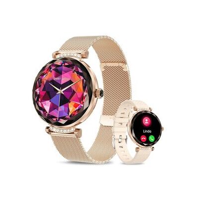 FENGWEN Reloj Inteligente Para Mujer Con Pantalla Amoled De 1,19 Pulgadas, Monitor De Frecuencia Cardíaca Y Oxígeno En Sangre. FENGWEN Reloj Inteligente Para Mujer Con Pantalla Amoled De 1,19 Pulgadas, Monitor De Frecuencia Cardíaca Y Oxígeno En Sangre.