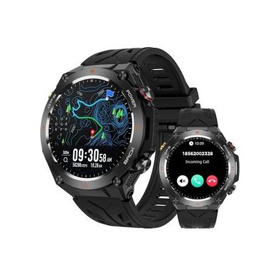 FENGWEN Reloj Inteligente Resistente Al Agua De Grado Militar Para Correr Y Monitorizar La Actividad Física, Color Negro. FENGWEN Reloj Inteligente Resistente Al Agua De Grado Militar Para Correr Y Monitorizar La Actividad Física, Color Negro.