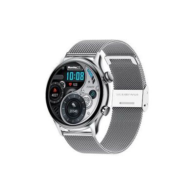 FENGWEN Reloj Inteligente Con Monitor De Actividad Física Y Pantalla Amoled De 1,36" Con Llamadas Bluetooth Y Color Plateado. FENGWEN Reloj Inteligente Con Monitor De Actividad Física Y Pantalla Amoled De 1,36" Con Llamadas Bluetooth Y Color Plateado.