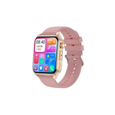 FENGWEN Smartwatch Para Hombre, Pantalla Hd De 1,78 Pulgadas, Bluetooth, Llamadas, Nfc, Color Rosa FENGWEN Smartwatch Para Hombre, Pantalla Hd De 1,78 Pulgadas, Bluetooth, Llamadas, Nfc, Color Rosa