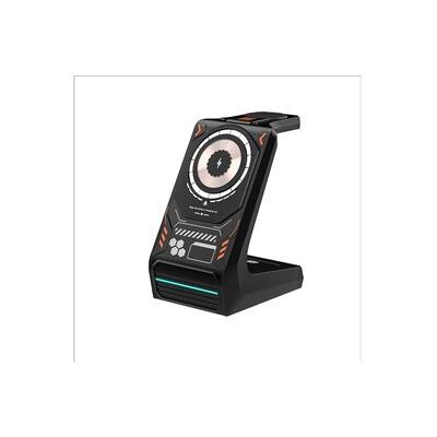 FENGWEN Estación De Carga Inalámbrica De Carga Rápida Qi Series Para Apple Y Samsung Magnetic Black FENGWEN Estación De Carga Inalámbrica De Carga Rápida Qi Series Para Apple Y Samsung Magnetic Black