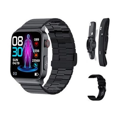 VEANXIN Reloj Inteligente, Pantalla Grande De 1,92 Pulgadas, Modo Multideporte, Apto Para Android Y Iphone, Negro VEANXIN Reloj Inteligente, Pantalla Grande De 1,92 Pulgadas, Modo Multideporte, Apto Para Android Y Iphone, Negro