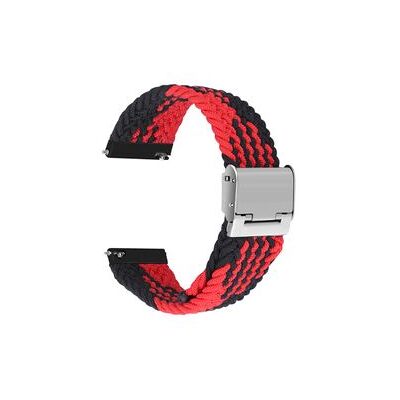 VEANXIN Bracelete Pulsera Entrançada Flexible Para Huawei Watch Gt 2 Classic 46mm Negro Com Vermelho VEANXIN Bracelete Pulsera Entrançada Flexible Para Huawei Watch Gt 2 Classic 46mm Negro Com Vermelho
