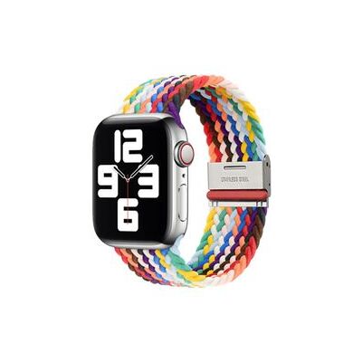 VEANXIN Bracelete Pulsera Entrançada Flexible Para Apple Watch Series 7 45mm Multicor VEANXIN Bracelete Pulsera Entrançada Flexible Para Apple Watch Series 7 45mm Multicor