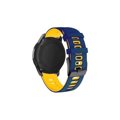VEANXIN Bracelete Pioneer Para Samsung Galaxy Watch 3 Bluetooth 41mm Azul E Amarelo VEANXIN Bracelete Pioneer Para Samsung Galaxy Watch 3 Bluetooth 41mm Azul E Amarelo