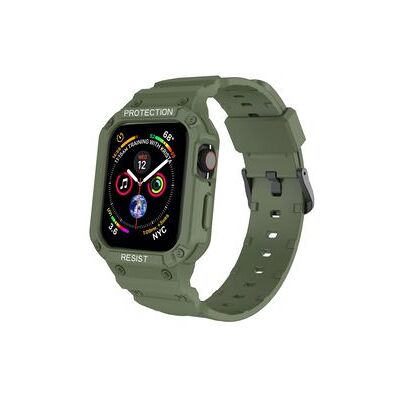VEANXIN Capa Com Bracelete Endurance All-in-one Para Apple Watch Series Se 40mm Verde VEANXIN Capa Com Bracelete Endurance All-in-one Para Apple Watch Series Se 40mm Verde