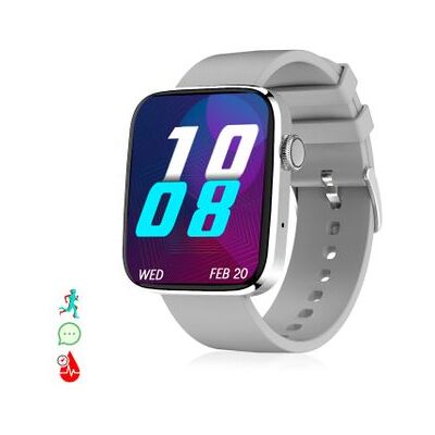 DAM ELECTRONICS Smartwatch Dam Dt1 Con Corona Giratoria Inteligente, Monitor De Tensión Y O2 En Sangre; 11 Modos Multideportivos. Fondos Personalizables. 27x3,8x1,8 DAM ELECTRONICS Smartwatch Dam Dt1 Con Corona Giratoria Inteligente, Monitor De Tensión Y O2 En Sangre; 11 Modos Multideportivos. Fondos Personalizables. 27x3,8x1,8