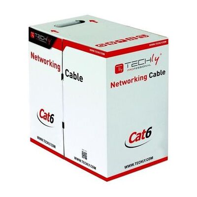 Techly Itp6-cca-305-gy Cable De Red Gris 305 M Cat6 U/utp (utp) Techly Itp6-cca-305-gy Cable De Red Gris 305 M Cat6 U/utp (utp)
