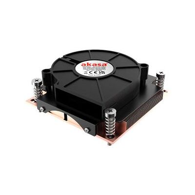 Akasa Ak-cc7401bp01. Low Profile Cpu Cooler Con Side Blower Fan Compatible Lga 1700 Akasa Ak-cc7401bp01. Low Profile Cpu Cooler Con Side Blower Fan Compatible Lga 1700
