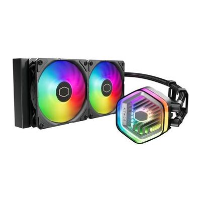 Cooler Master Enfriador Líquido Aio De Alto Rendimiento 240 Atmos, Bomba De Doble Cámara R9 i7, Iluminación Argb Cooler Master Enfriador Líquido Aio De Alto Rendimiento 240 Atmos, Bomba De Doble Cámara R9 i7, Iluminación Argb