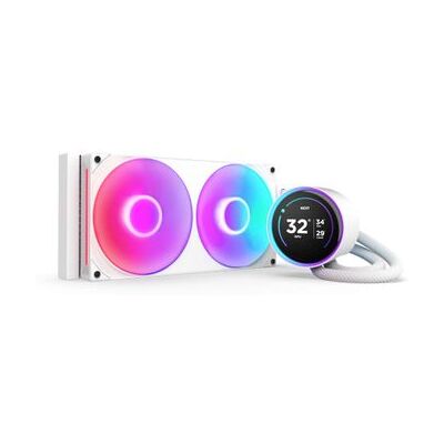 Nzxt Kraken Elite 280 Rgb Kit Refrigeración Líquida Con Pantalla Ips 280mm Blanco Nzxt Kraken Elite 280 Rgb Kit Refrigeración Líquida Con Pantalla Ips 280mm Blanco