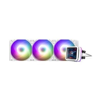 Enfriador de agua para CPU Zalman ALPHA2 DS 360mm Blanco - Pantalla LCD en tiempo real Enfriador de agua para CPU Zalman ALPHA2 DS 360mm Blanco - Pantalla LCD en tiempo real