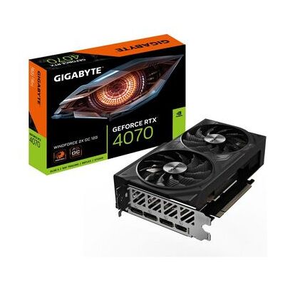 Gigabyte Geforce Rtx 4070 Windforce 2x Oc 12g Nvidia 12 Gb Gddr6x Gigabyte Geforce Rtx 4070 Windforce 2x Oc 12g Nvidia 12 Gb Gddr6x