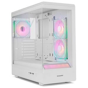 NOX XTREME PRODUCTS Nox Hummer Signal – Semitorre Atx M-atx, Argb Frameless Con Cristales Templados , Blanco NOX XTREME PRODUCTS Nox Hummer Signal – Semitorre Atx M-atx, Argb Frameless Con Cristales Templados , Blanco