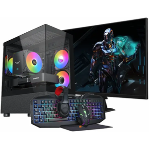 GOSU PC Pack Pc Gaming Completo Samurai Lite I124f Rtx35, Intel Core I5 12400f, 16gb, 500gb, 27", 1080p, W11 Pro, Rtx 3050, 8gb, Negro. GOSU PC Pack Pc Gaming Completo Samurai Lite I124f Rtx35, Intel Core I5 12400f, 16gb, 500gb, 27", 1080p, W11 Pro, Rtx 3050, 8gb, Negro.
