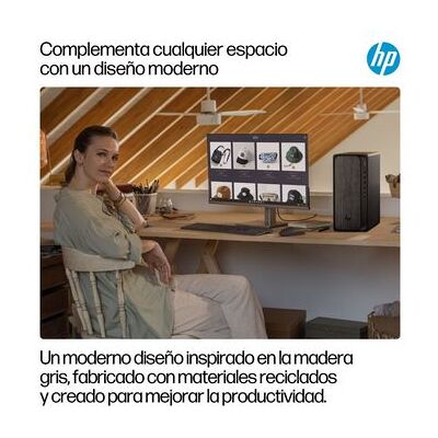 Pc Sobremesa Ordenador De Sobremesa Windows 11 Home Amd Ryzen™ 5 Hp Bl2g9ea Amd Radeon Graphics, 16 Gb, 1 Tb, Negro, Gris Pc Sobremesa Ordenador De Sobremesa Windows 11 Home Amd Ryzen™ 5 Hp Bl2g9ea Amd Radeon Graphics, 16 Gb, 1 Tb, Negro, Gris