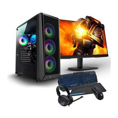 Pc Racing Daitona Pc Gaming Amd Ryzen 5 5600g/32gb/1tb Ssd + Monitor 27" Fullhd + Pack Gaming + Windows 11 Pc Racing Daitona Pc Gaming Amd Ryzen 5 5600g/32gb/1tb Ssd + Monitor 27" Fullhd + Pack Gaming + Windows 11