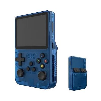 Sin marca Consola Portátil R36s, 128gb 17800 Juegos ,azul, Sistema Linux, Pantalla Ips De 3,5", Reproductor De Vídeo De Bolsillo Portátil, Nuevo Sin marca Consola Portátil R36s, 128gb 17800 Juegos ,azul, Sistema Linux, Pantalla Ips De 3,5", Reproductor De Vídeo De Bolsillo Portátil, Nuevo