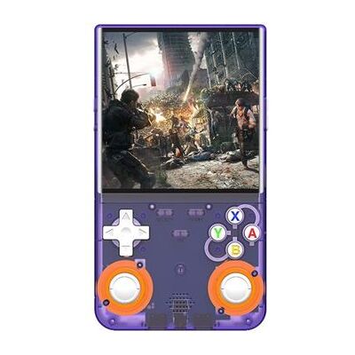 Consola Retro Wifi Joystick Retroiluminados Planet R36ultra Morada Consola Retro Wifi Joystick Retroiluminados Planet R36ultra Morada
