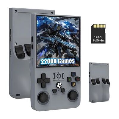 OEM Consola Portatil R36-max 128gb 22021 Juegos Con Funda ,gris OEM Consola Portatil R36-max 128gb 22021 Juegos Con Funda ,gris