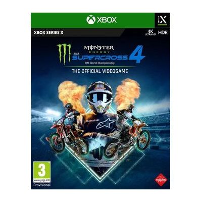 Monster Energy Supercross, The Official Videogame 4 Juego Para Consola Microsoft Xbox Series X Monster Energy Supercross, The Official Videogame 4 Juego Para Consola Microsoft Xbox Series X