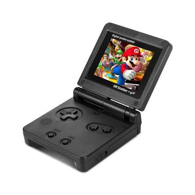 DAM Consola Portátil Retro Con 500 Juegos De 8 Bits Y Pantalla De 3 Pulgadas Plegable. Conexión Para Tv. 8,2x2,5x15,7 Cm. Color: Negro DAM Consola Portátil Retro Con 500 Juegos De 8 Bits Y Pantalla De 3 Pulgadas Plegable. Conexión Para Tv. 8,2x2,5x15,7 Cm. Color: Negro