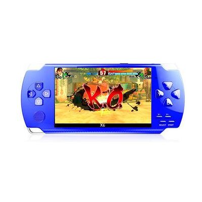 Dam Consola De Videojuegos X6 Con Juegos Clásicos Preinstalados. Reproductor Multimedia Con Grabadora De Sonido, Cronómetro, Calculadora Y Calendario. 17,2x1,8x7,2 Cm. Color: Azul Dam Consola De Videojuegos X6 Con Juegos Clásicos Preinstalados. Reproductor Multimedia Con Grabadora De Sonido, Cronómetro, Calculadora Y Calendario. 17,2x1,8x7,2 Cm. Color: Azul