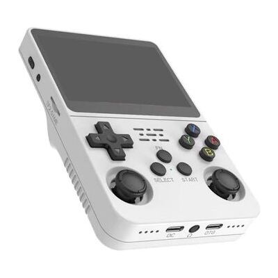 OEM Consola Portátil R36s, 128gb 17800 Juegos ,blanco, Sistema Linux, Pantalla Ips De 3,5", Reproductor De Vídeo De Bolsillo Portátil, Nuevo OEM Consola Portátil R36s, 128gb 17800 Juegos ,blanco, Sistema Linux, Pantalla Ips De 3,5", Reproductor De Vídeo De Bolsillo Portátil, Nuevo