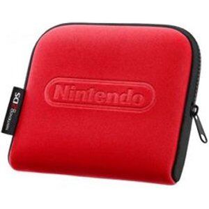 Bolsa/funda Negro/rojo (pouch) Para Nintendo 2ds