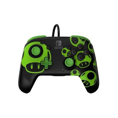 Pdp Rematch: 1-up Glow In The Dark Negro, Verde Usb Gamepad Analógico/digital Nintendo Switch, Nintendo Switch Oled Pdp Rematch: 1-up Glow In The Dark Negro, Verde Usb Gamepad Analógico/digital Nintendo Switch, Nintendo Switch Oled