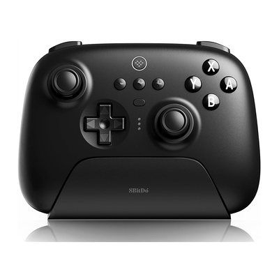 Gamepad 8bitdo Mando Nintendo Switch Pc Ultimate Bluetooth 5.0 Con Base De Carga Negro Gamepad 8bitdo Mando Nintendo Switch Pc Ultimate Bluetooth 5.0 Con Base De Carga Negro