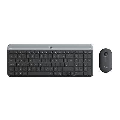 Logitech Mk470 Teclado Usb Qwerty Italiano Grafito Logitech Mk470 Teclado Usb Qwerty Italiano Grafito