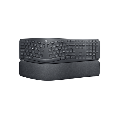 Teclado Logitech Ergo K860 Semimecánico Inalámbrico Layout Us Ergonómico Con Reposamuñecas Teclado Logitech Ergo K860 Semimecánico Inalámbrico Layout Us Ergonómico Con Reposamuñecas