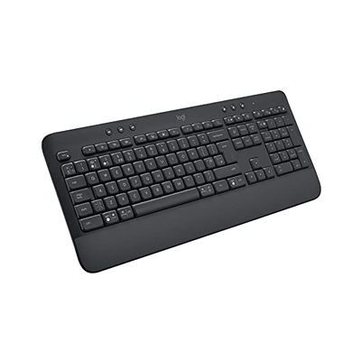 Teclado Italiano Logitech Signature K650 Rf Wireless + Bluetooth Qwerty Grafito Teclado Italiano Logitech Signature K650 Rf Wireless + Bluetooth Qwerty Grafito