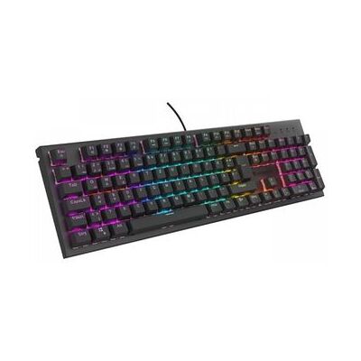 Gaming Keyboard Genesis Thor 303 De Rgb Backlight Mechanical Silent Switch Black Hot Swa Gaming Keyboard Genesis Thor 303 De Rgb Backlight Mechanical Silent Switch Black Hot Swa