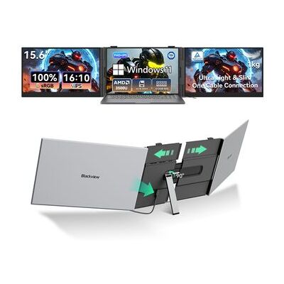 Monitor Portátil Blackview Dcm8 Pro 15.3" Fhd 60hz 1 Usb-c Carga Inversa De 100w+portátiles Acebook 6(16+512)3500u Monitor Portátil Blackview Dcm8 Pro 15.3" Fhd 60hz 1 Usb-c Carga Inversa De 100w+portátiles Acebook 6(16+512)3500u