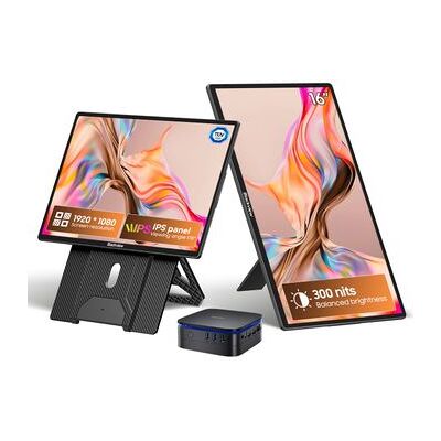 Monitores Portátiles Blackview Table9 De 16 Pulgadas Fhd+ Tuv Sud 60hz Ips+mp60 16gb/512gb N150 Minipc Monitores Portátiles Blackview Table9 De 16 Pulgadas Fhd+ Tuv Sud 60hz Ips+mp60 16gb/512gb N150 Minipc